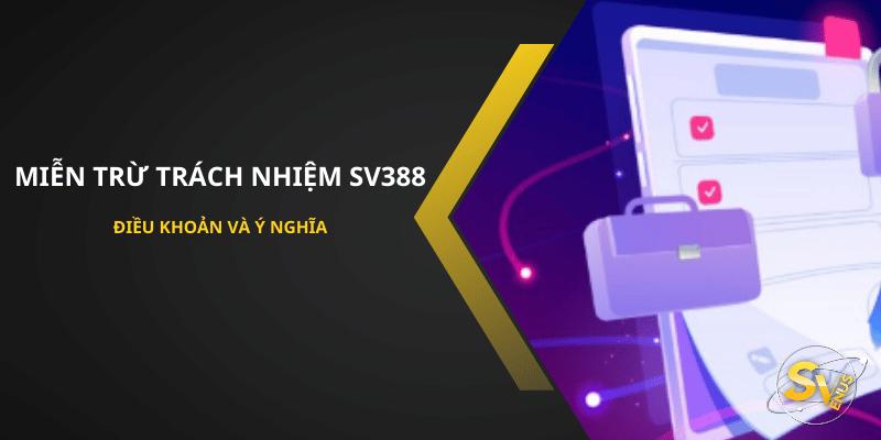 miễn trừ trách nhiệm